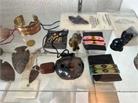 Native American Style Jewelry, Spearpoints etc