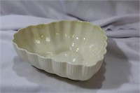 A Belleek Heart Shape Bowl