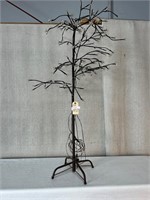 Faux Tree & Flower Floor Lamp