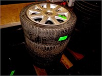 Set Of 4 Marangoni Tires W/ Rwc Rims 225 45r17