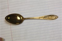 Seattle Gold Wash on Sterling Spoon