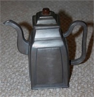 Chinese Antique Pewter Teapot