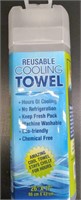 Reusable cooling towel