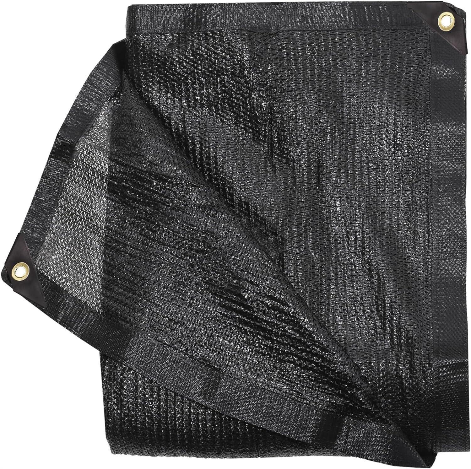 --50% Black Shade Cloth  12 ft X 20 ft