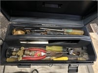 Black Tool Box With Misc Tools