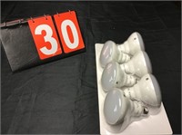 Pack of 6 GE Led Light Bulbs - 650 Lumens
