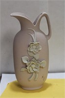 A Ceramic Floral Pitcher