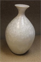 Signed Burton Vintage Porcelain Vase