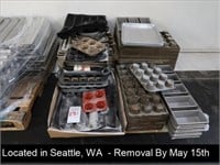LOT, ASSORTED BAKEWARE ON THIS PALLET