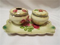Antique Ladies Porcelain Toilette Set