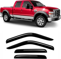 $85 Glass Tape-on Rain Guards for Trucks Ford