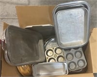 Large Box Of Bakeware