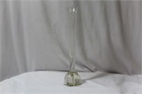 A Control Bubble Base Glass Vase