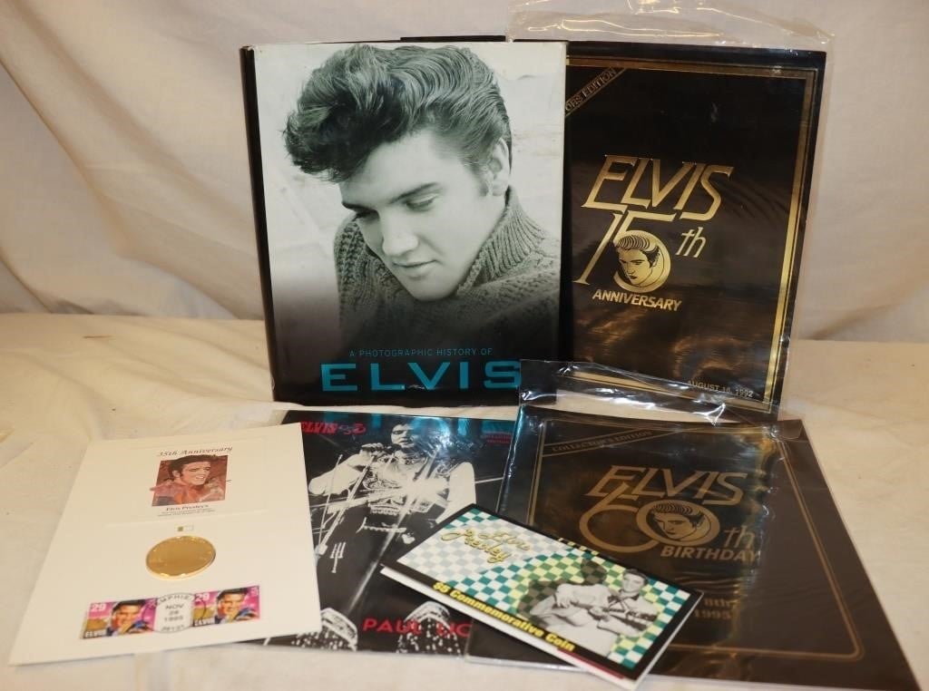 Elvis Book & Commemorative Coins