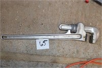 Aluminum pipe wrench