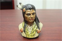 An Indian Ceramic Bust