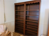 84" x 32" x 12" each- (2) Book Shelves