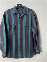 Vintage Eddie Bauer Muted Striped Shirt