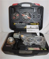 McCulloch 4.5" Angle Grinder-WORKS in Case w/ Acc.
