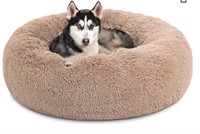 Bedsure Long Plush Calming Dog Bed