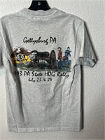 Vintage Harley Owners Group Gettysburg Rally Shirt