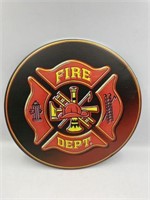 FIRE DEPT. REPRODUCTION TIN SIGN
