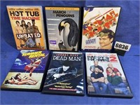 DVDs, Animal House, March of The Penguins,