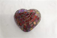 A Mosaic Glass Heart
