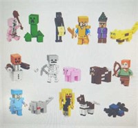Minecraft Lego style building block set