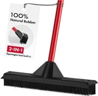 USED-Rubber Sweep Clean Broom