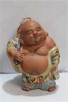 A Japanese Kutani Buddha Figurine