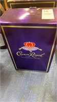 Crown Royal bottle, sealed, 10 years old