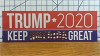 Trump 2020 bumper sticker
