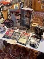 Dale Earnhardt Collectibles, Figures, Cans, Plate