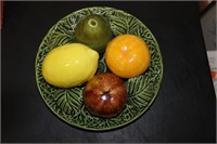 A Jay Willfred Fruit Plate Hanger