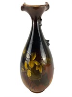 Rockwell pottery broken floral vase
