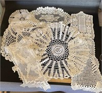 HANDCRAFTED NEEDLEPOINT DOILIES-ASSORTED