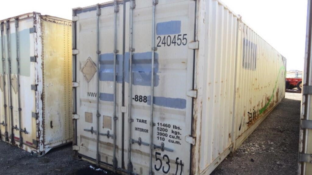 2013 53ft Highcube Steel Storage Container