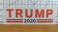 Trump 2020 bumper sticker