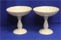 Pair of Lenox Compote Pedestals