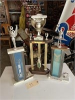 Vintage Drag Racing Trophies Buffalo Valley, TN