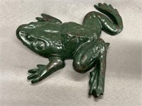 Cast Metal Frog