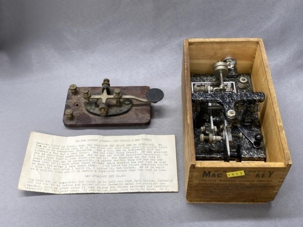 (2) Morse Code Machines
