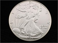 2022 Silver Eagle 999 Silver 1 Oz