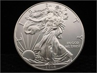2014 Silver Eagle 999 Silver 1 Oz