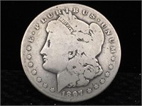 1897 S Silver Morgan Dollar