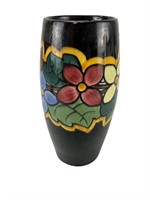 Schramberg pottery floral cabinet vase