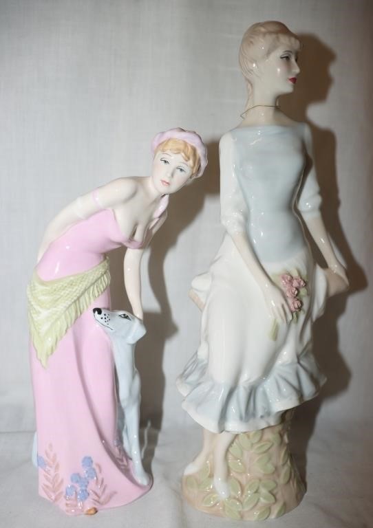 2 Royal Doulton Figurines: