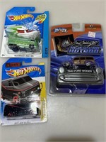 Collectible die cast cars.