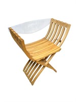John Vesey Style folding stool seat chair